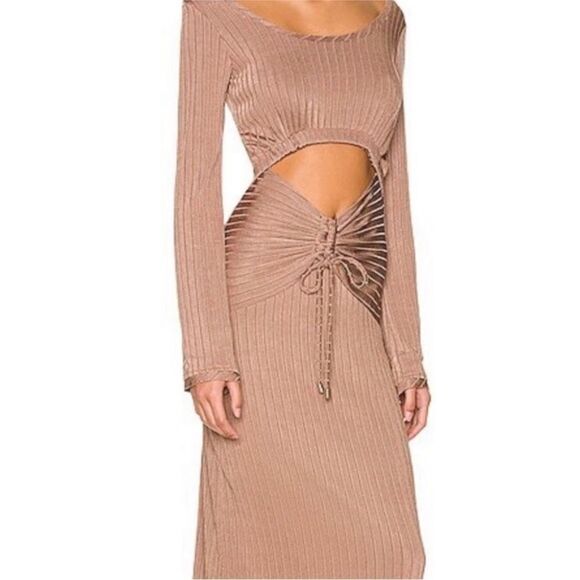 Free People x Revolve One And Only Maxi Dress Bunny - Picture 6 of 14